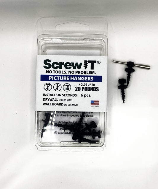 "Screw It" Picture Hanger 20 Lbs. Drywall